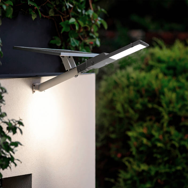 Obrázek Solární LED Svítidlo 3200 lm 160 lm/W Dubly se Soumrakovým senzorem pro Veřejné Osvětlení