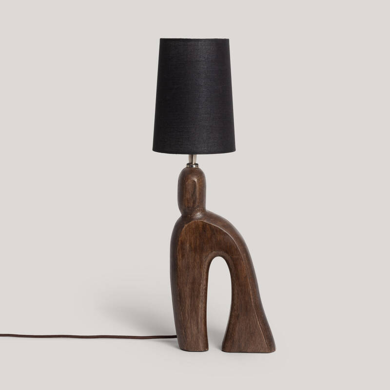 Immagine di Lampada da Tavolo Legno Hunar III