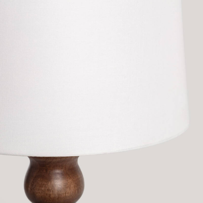Afbeelding van Tafellamp Hout Anahla ILUZZIA