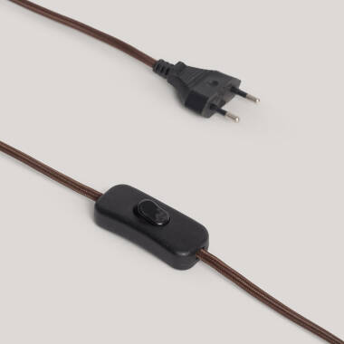 Bild von Tischlampe aus Holz Anahla ILUZZIA