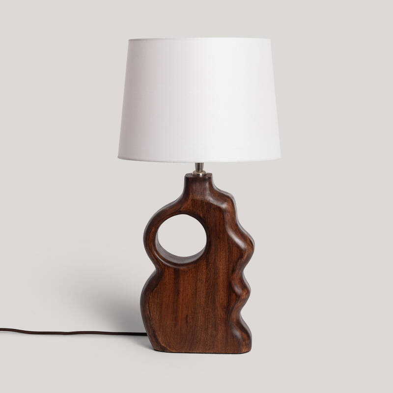 Image de Lampe à poser Bois Hunar V ILUZZIA