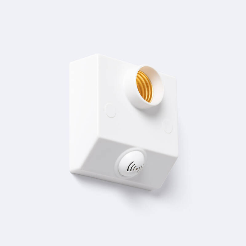 Afbeelding van Schemergeluidsensor Wandmechanisme E27 Lampen