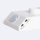Afbeelding van Bewegingssensor PIR Schemering 360º Wandmodel voor E27 Lampen
