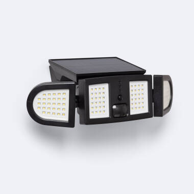 Solární LED Reflektor 5W IP65 s Pohybovým Senzorem PIR a Soumrakovým Senzorem Cave