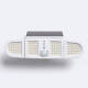 Image de Projecteur Solaire LED 5W IP65 avec Détecteur de Mouvement PIR et Crépusculaire 