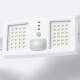 Image de Projecteur Solaire LED 5W IP65 avec Détecteur de Mouvement PIR et Crépusculaire 