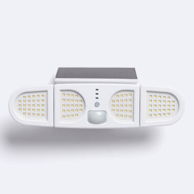 Afbeelding van Schijnwerper LED Solar 5W IP met PIR Bewegingssensor en Schemersensor