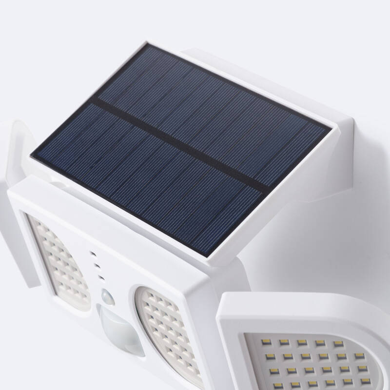 Afbeelding van Schijnwerper LED Solar 5W IP met PIR Bewegingssensor en Schemersensor