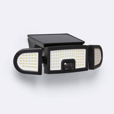 LED Flutlicht Solar 7W IP mit PIR-Bewegungssensor und Dämmerungssensor