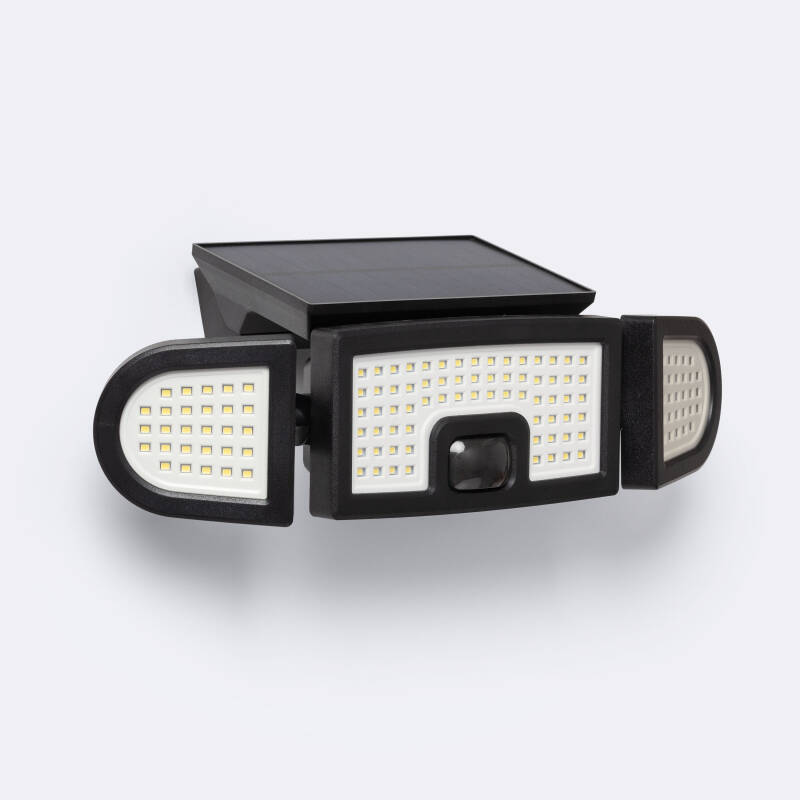 Immagine di Proiettore LED Solare 7W IP con Sensore di Movimento PIR e Crepuscolare