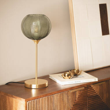 Lampe à Poser Métal et Verre Klimt