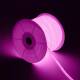 Afbeelding van LED Neon Rol Dimbaar  220V AC 120 LED / 50 m rond 360 Roze IP67  Op maat in te korten  om de 100 cm 