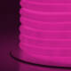 Afbeelding van LED Neon Rol Dimbaar  220V AC 120 LED / 50 m rond 360 Roze IP67  Op maat in te korten  om de 100 cm 