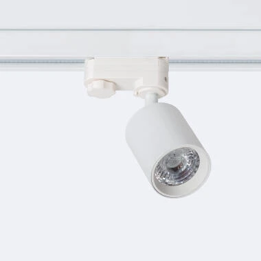 3 Phasenstromschienen LED Strahler 10W Dimmbar Mallet Weiß