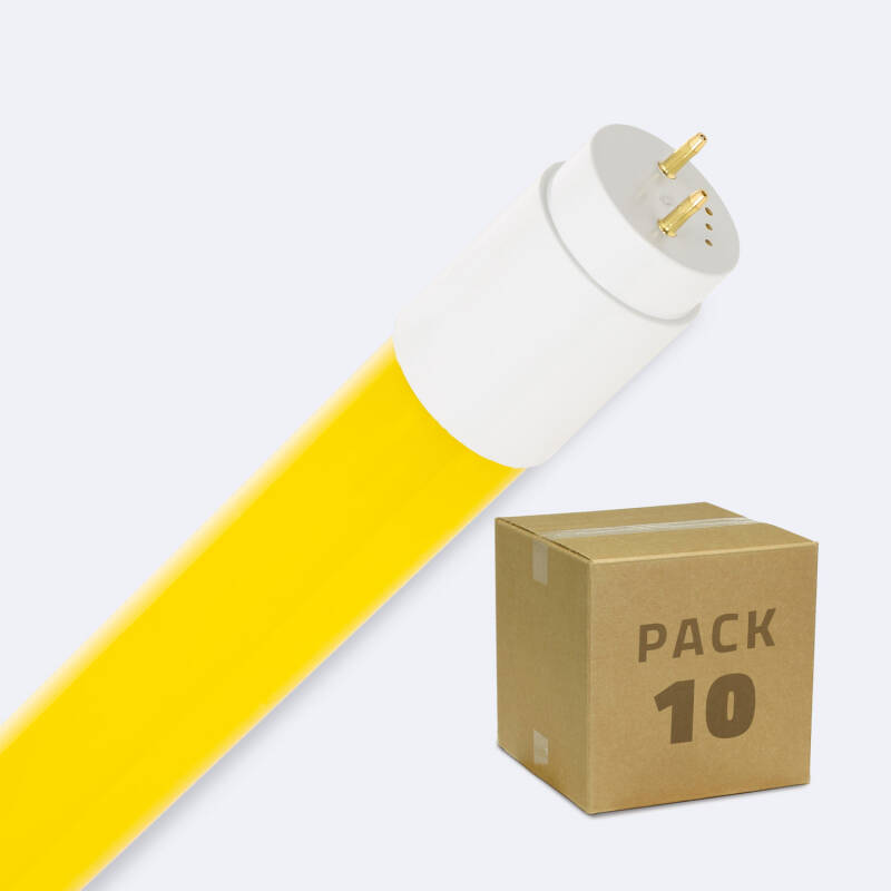 Image de Tube LED T8 G13 60cm PC Tube LED Couleur 9W