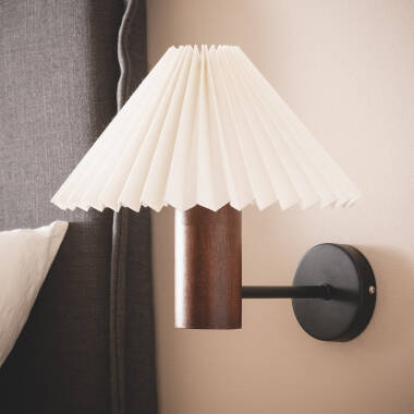 Wandlamp Hout  Leonessa