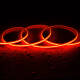 Immagine di Striscia LED RGB 24V DC COB 256 LED/m 5m IP65 Larga 10mm Taglio 3cm
