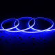 Immagine di Striscia LED RGB 24V DC COB 256 LED/m 5m IP65 Larga 10mm Taglio 3cm