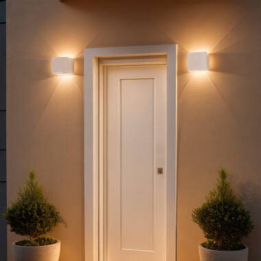 LED Wandleuchte für den Außenbereich 6W Doppelseitige Beleuchtung New Eros