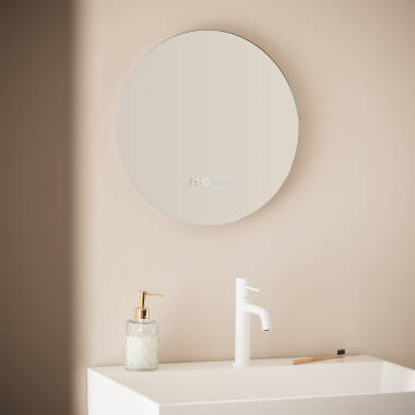 Volpe Ø45cm Anti-fog Tactile LED Decorative Mirror