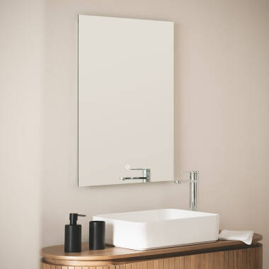 Medium Mason Tactile Bathroom LED Mirror 78x58 cm
