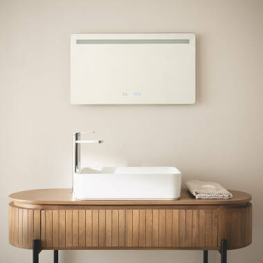 Miroir Salle de Bain avec Éclairage LED Anti-buée Benagil 40x70cm