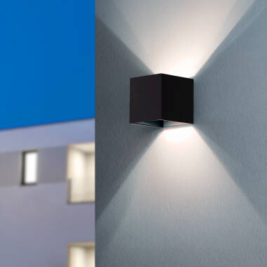 LED Wandleuchte für den Außenbereich 6W Doppelseitige Beleuchtung New Eros
