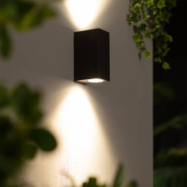 Black Miseno Double-Sided PC Outdoor LED Wall Light