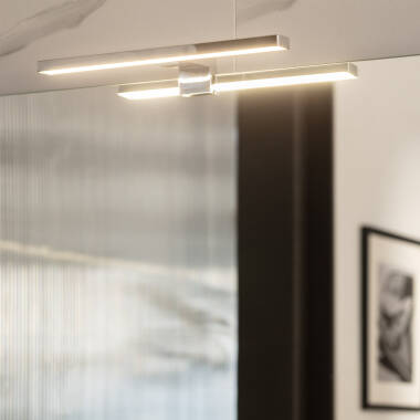 Armatuur voor Badkamer Spiegel 5W Zilver Carl