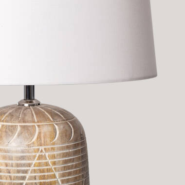 Immagine di Lampada da Tavolo Legno Koson ILUZZIA 