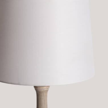 Immagine di Lampada da Tavolo Legno Daksh ILUZZIA 