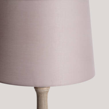 Image de Lampe à Poser en bois Daksh ILUZZIA