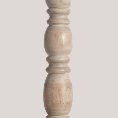 Image de Lampe à Poser en bois Daksh ILUZZIA