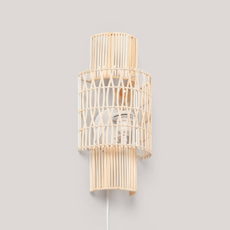 Afbeelding van Wandlamp Gevlochten Papier Masego ILUZZIA