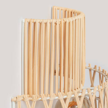 Afbeelding van Wandlamp Gevlochten Papier Masego ILUZZIA