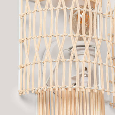 Afbeelding van Wandlamp Gevlochten Papier Masego ILUZZIA