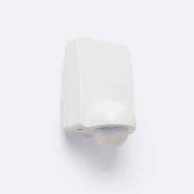 Capteur de Mouvement PIR Crépusculaire 240º Extérieur IP65 avec Télécommande