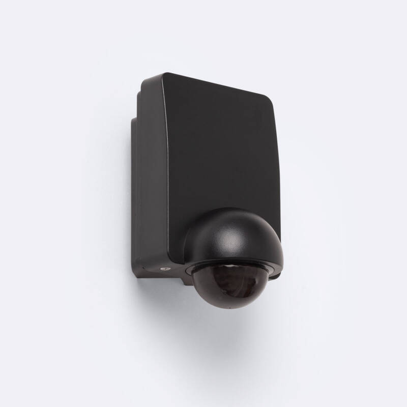 Image de Capteur de Mouvement PIR Crépusculaire 240º Extérieur IP65 avec Télécommande
