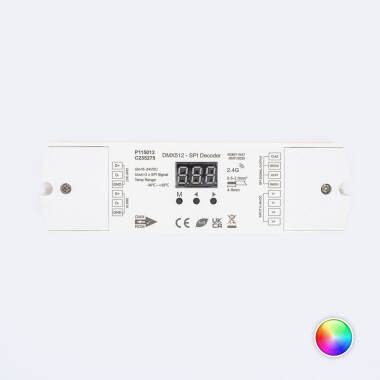 Dekodér DMX512 na SPI s RF pro Digitální LED Pásky RGB/RGBW 5-24V SKYDANCE DS-L