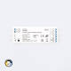 Immagine di Controller Regolatore Striscia LED CCT 12/24V DC 2 Canali con Pulsante e Telecomando RF