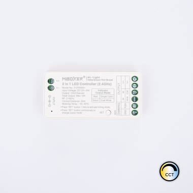 Sterownik Ściemnialny LED MonoKolor/CCT 12/24V DC MiBoxer FUT035S+Kompatybilny z Przyciskiem