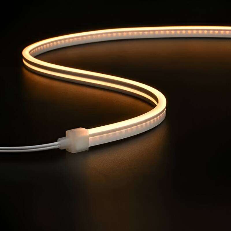 Bild von LED Streifen Neon 24V 5m 10W/m Breite 4mm FreeCut IP65 NFLEX4 Bild von LED Streifen Neon 24V 5m 10W/m Breite 4mm FreeCut IP65 NFLEX4