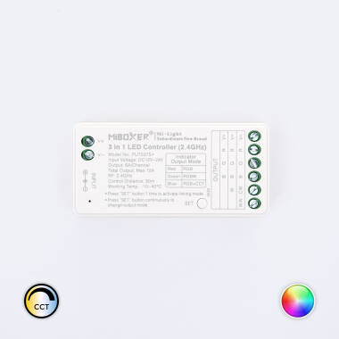Sterownik Ściemnialny LED RGB 12/24V DC MiBoxer FUT037S+