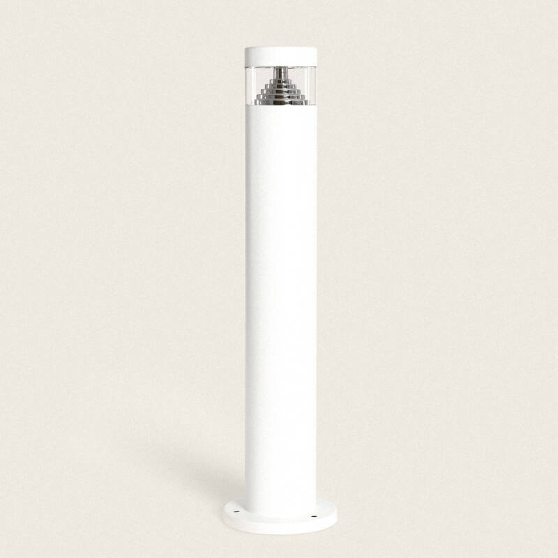 Image de Balise LED Extérieure 5W en Saillie sur Pied 50cm Inti Inox Blanche