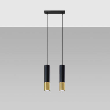 Hanglamp Loopez 2 Metaal SOLLUX