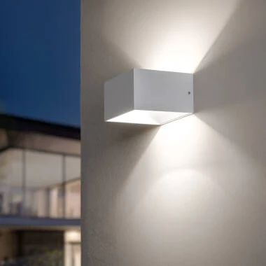 Applique LED 6W Aluminio Iluminazione Doppia Luce Lico Bianco