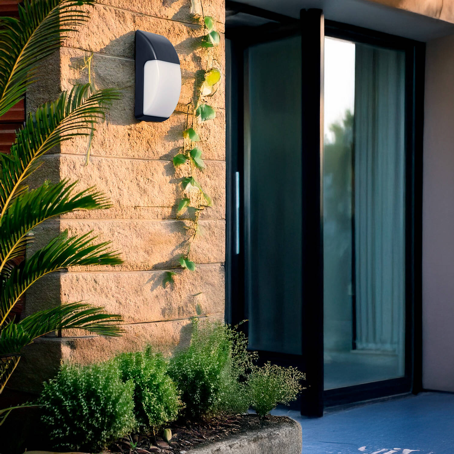 Kinkiet Ścienny Zewnętrzny Titus