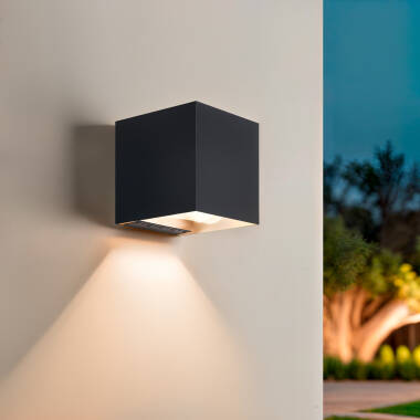 Applique de Parete LED per Esterni Solare Alluminio Denny