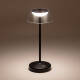 Image de Lampe à Poser LED 6W Portable avec Batterie USB Rechargeable Dipley