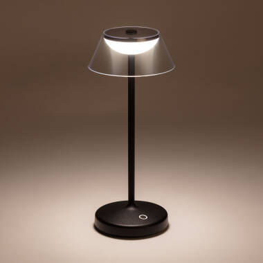 Immagine di Lampada da Tavolo LED 6W Portatile con Batteria USB Ricaricabile Dipley 
